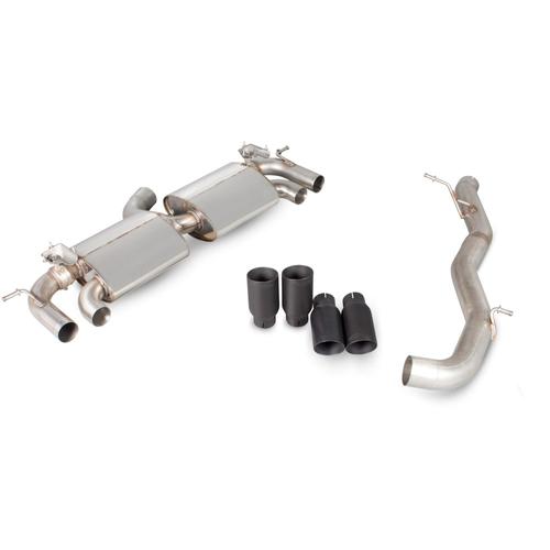 Non-resonated cat-back system with electronic valves Volkswagen Golf MK7 R (from 2014 to 2016)