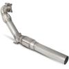Scorpion Downpipe with high flow sports catalyst to fit Volkswagen Scirocco R (from 2009 to 2017)