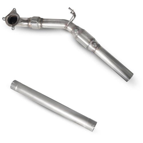 Downpipe with high flow sports catalyst Volkswagen Golf MK5 GTI & Edition 30 (from 2004 to 2009)