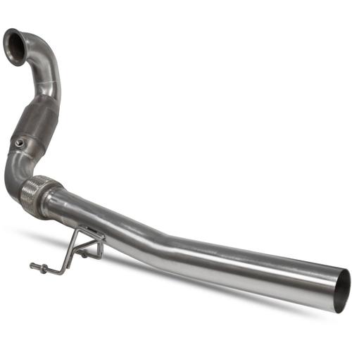 Downpipe with high flow sports catalyst Volkswagen Polo GTI 1.8T 6C (from 2015 to 2017)