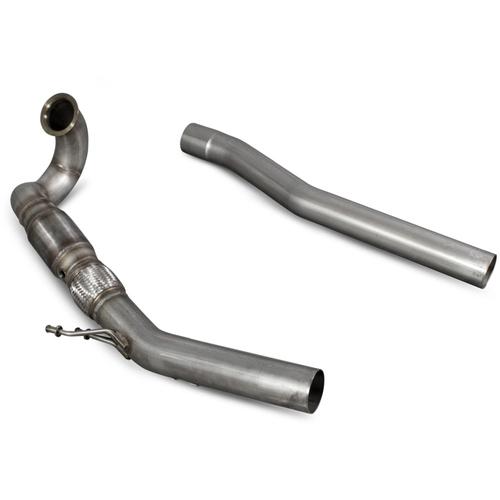 Downpipe with a high flow sports catalyst Volkswagen Golf R / Golf R Estate MK7.5 Facelift (Non-GPF Models) (from 2017 to 2018)