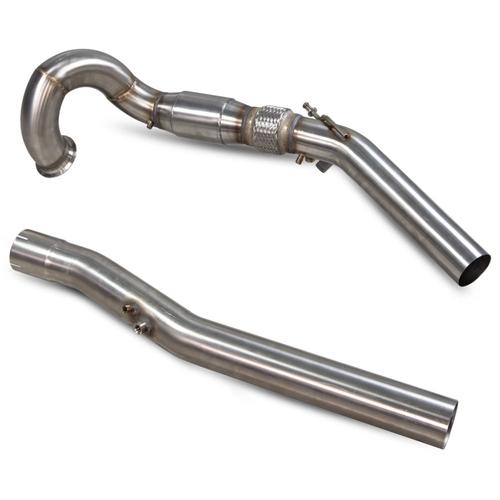 Downpipe with sports catalyst (GPF removed) Volkswagen Golf R MK7.5 Facelift (GPF Models) (from 2019 to 2020)