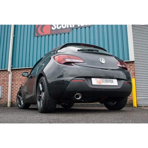 Resonated cat-back system  Vauxhall Astra GTC 1.4 Turbo (from 2009 to 2015)