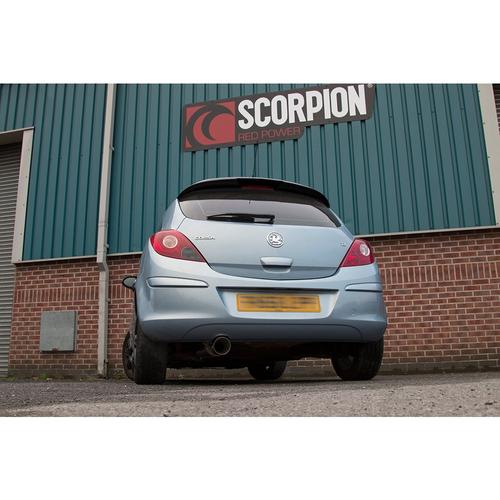 Resonated cat-back system Vauxhall Corsa D 1.0/1.2/1.4 (from 2006 to 2014)