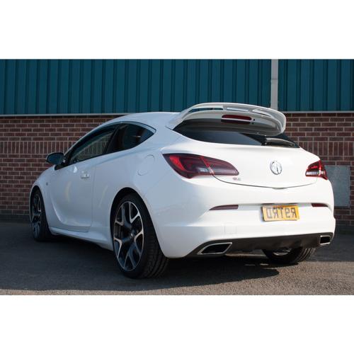 Non-resonated cat-back system Vauxhall Astra J VXR (Non-GPF Models) (from 2012 to 2015)