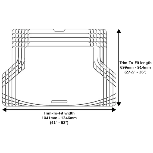 WeatherTech Trim-to-Fit Boot Mat
