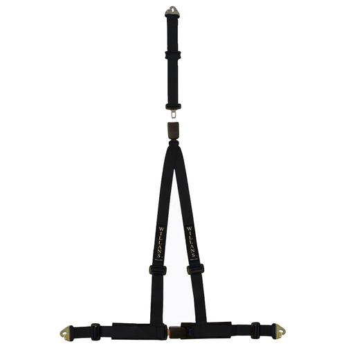 Willans 3 Point Track Day Quick Release Tail Harness