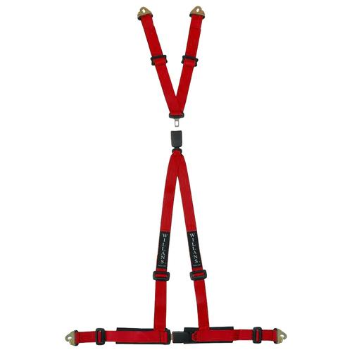Willans 4 Point Track Day Quick Release Tail Harness