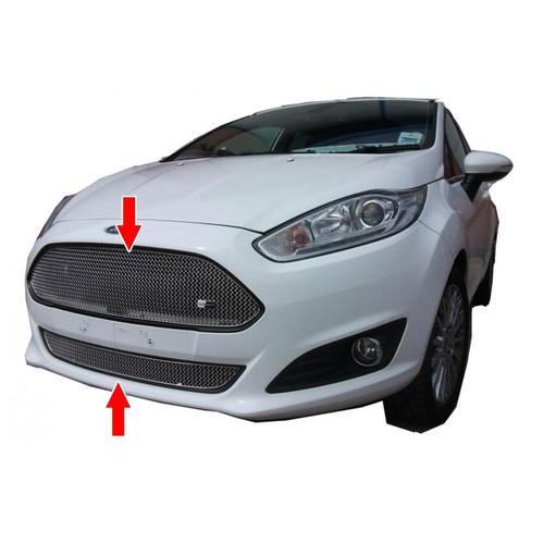Front Grille 2 Piece Set Ford Fiesta Zetec S (from 2013 to 2017)