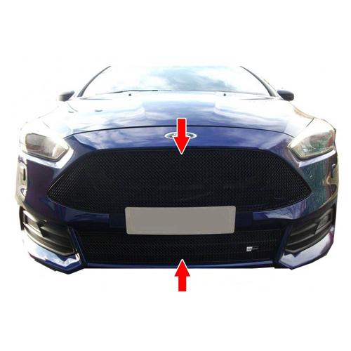 Front Grille 2 Piece Set Ford Focus ST MK3.5 (from 2015 to 2018)