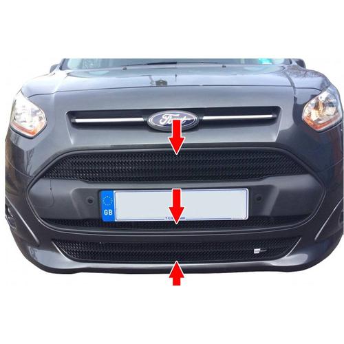 Full Grille 3 Piece Set Ford Transit Connect (from 2012 onwards)