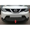Zunsport Lower Grille With Parking Sensors to fit Nissan Qashqai (2.0 Diesel) (from 2014 onwards)