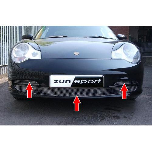 Full Grille 3 Piece Set Porsche 996 Facelift (from 2002 to 2004)