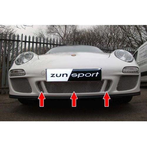 Centre Grille 3 Piece Set Porsche Carrera 997.2 GTS (from 2009 to 2012)