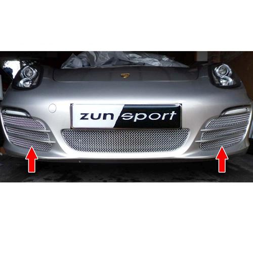 Outer Grille 6 Piece Set Porsche Boxster 981 With Sensors (from 2012 to 2016)