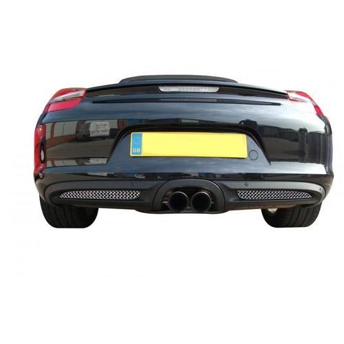 Rear Grille 2 Piece Set Porsche Cayman 981 S With Sensors PDK (from 2012 to 2016)