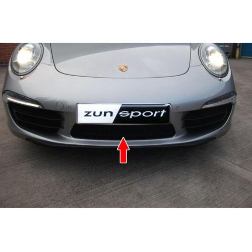 Centre Grille Porsche Carrera 991 4S With Parking Sensors in Moulding (from 2012 to 2015)