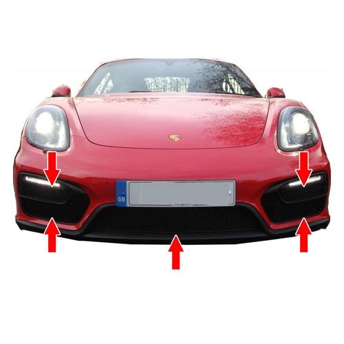 Front Grille 5 Piece Set Porsche 981 GTS (Cayman & Boxster) (from 2014 to 2016)