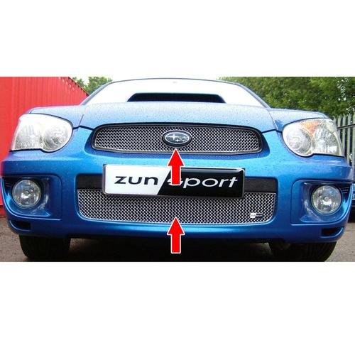 Lower + Badge 2 Piece Set Subaru Impreza Blob Eye (from 2003 to 2005)
