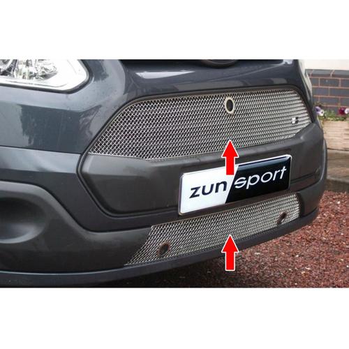 Front Grille Set (No Parking Sensors) Ford Transit Custom