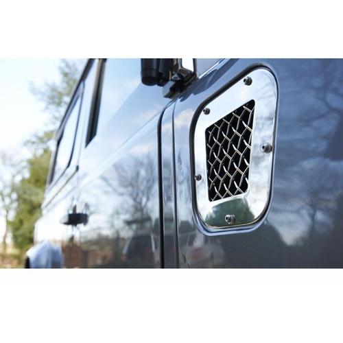 Fender Upper & Side Grille 3 Piece Set Land Rover Defender