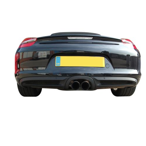 Rear Grille 2 Piece Set Porsche Cayman 981 Without Sensors Manual / PDK