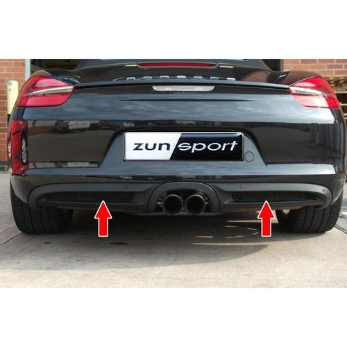Full Grille 11 Piece Set (Front, Rear and Side) Porsche Cayman 981 S With Sensors Manual