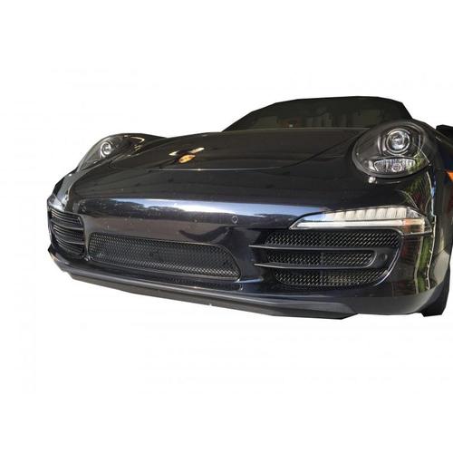 Full Front Grille 7 Piece Set Porsche Carrera 991 4S With Parking Sensors in Moulding