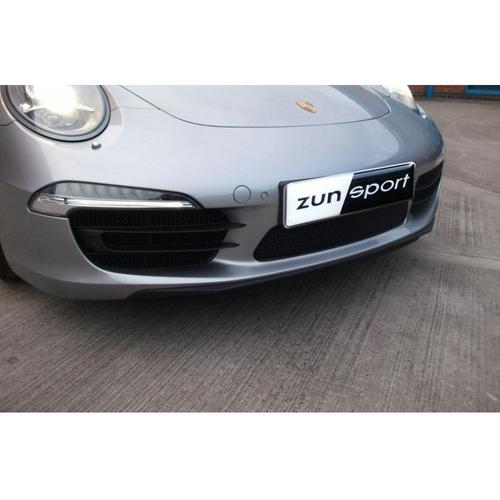 Full Front Grille 7 Piece Set Porsche Carrera 991 4S With Parking Sensors in Moulding