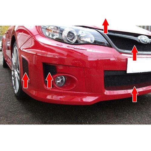 Full Grille Set (Front and Rear) Subaru Impreza