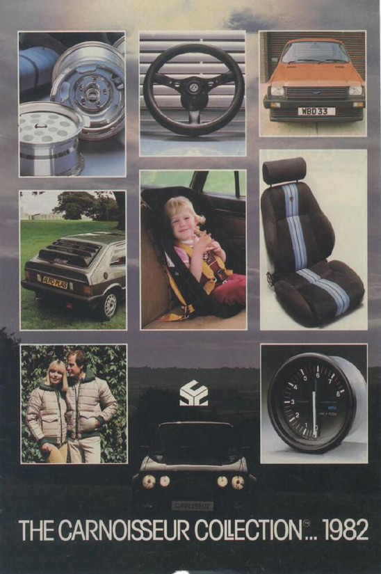 Cover of the first Carnoisseur catalogue from 1982 Cover of the first Carnoisseur catalogue from 1982