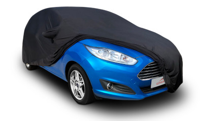 Indoor cover on a Ford Fiesta