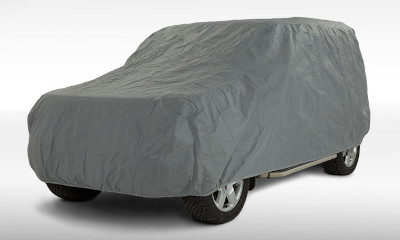 Outdoor cover on a Land Rover Discovery