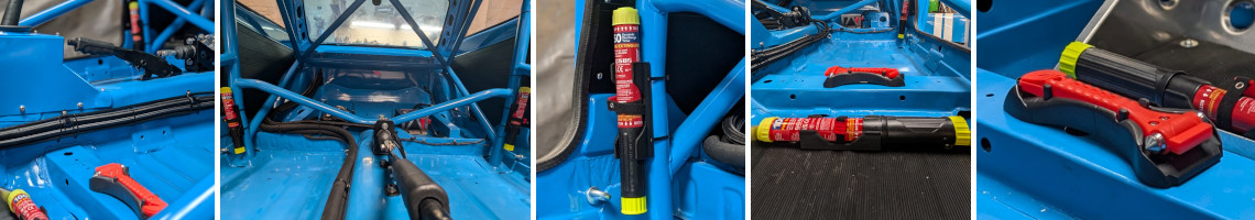 The Fire Safety Stick Rally Pack in use