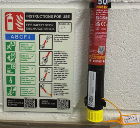 Wall Sign In Use