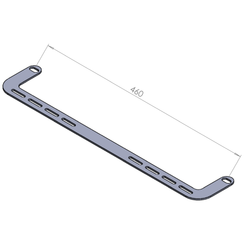 Forged E85FE Bracket Diagram (dimensions in millimeters)