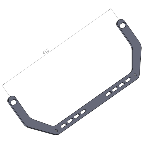 Forged E9XFE Bracket Diagram