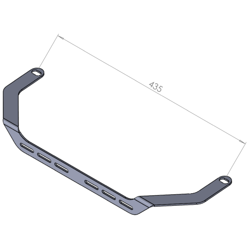 Forged LANXFE Bracket Diagram (dimensions in millimeters)