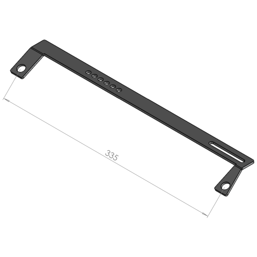 Forged NANBFED Bracket Diagram (dimensions in millimeters)
