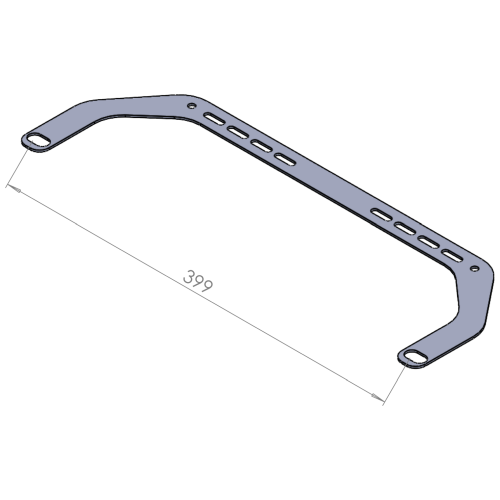 Forged Z3FE Bracket Diagram (dimensions in millimeters)