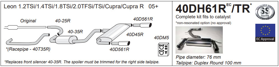 40DH61R Diagram