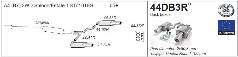 44DB3R Diagram