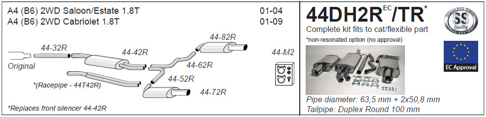44DH2R Diagram