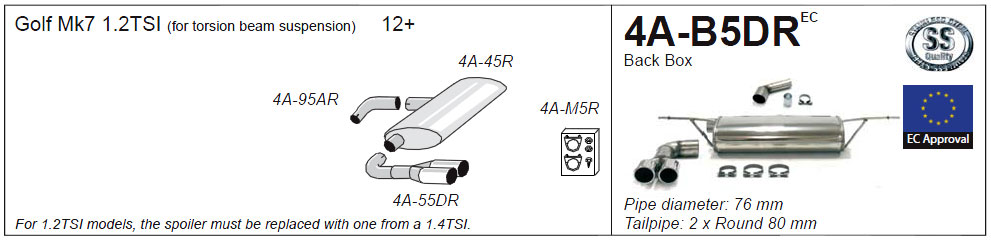 4A-B5DR Diagram