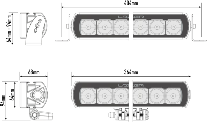 Lazer ST8 Evolution Diagram