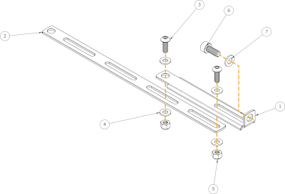 Lazer Stabilising Kit Diagram