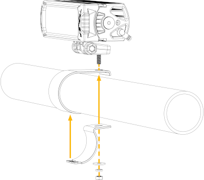 Lazer Tube Mounting Brackets