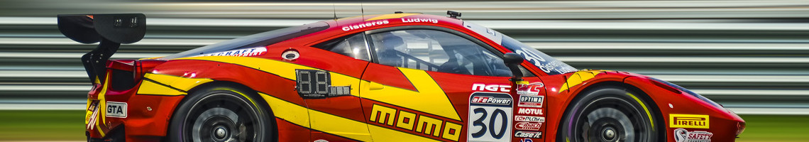 Momo Steering Wheels Banner