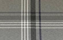 Blue On Grey Tartan