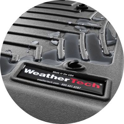 WeatherTech Black Material Sample